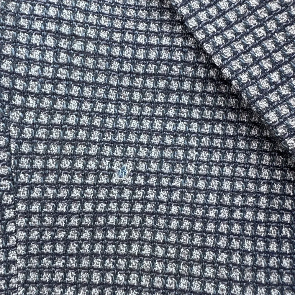 Oscar De La Renta‎ Suit Sport Coat 42 L Brown Houndstooth 3 Button